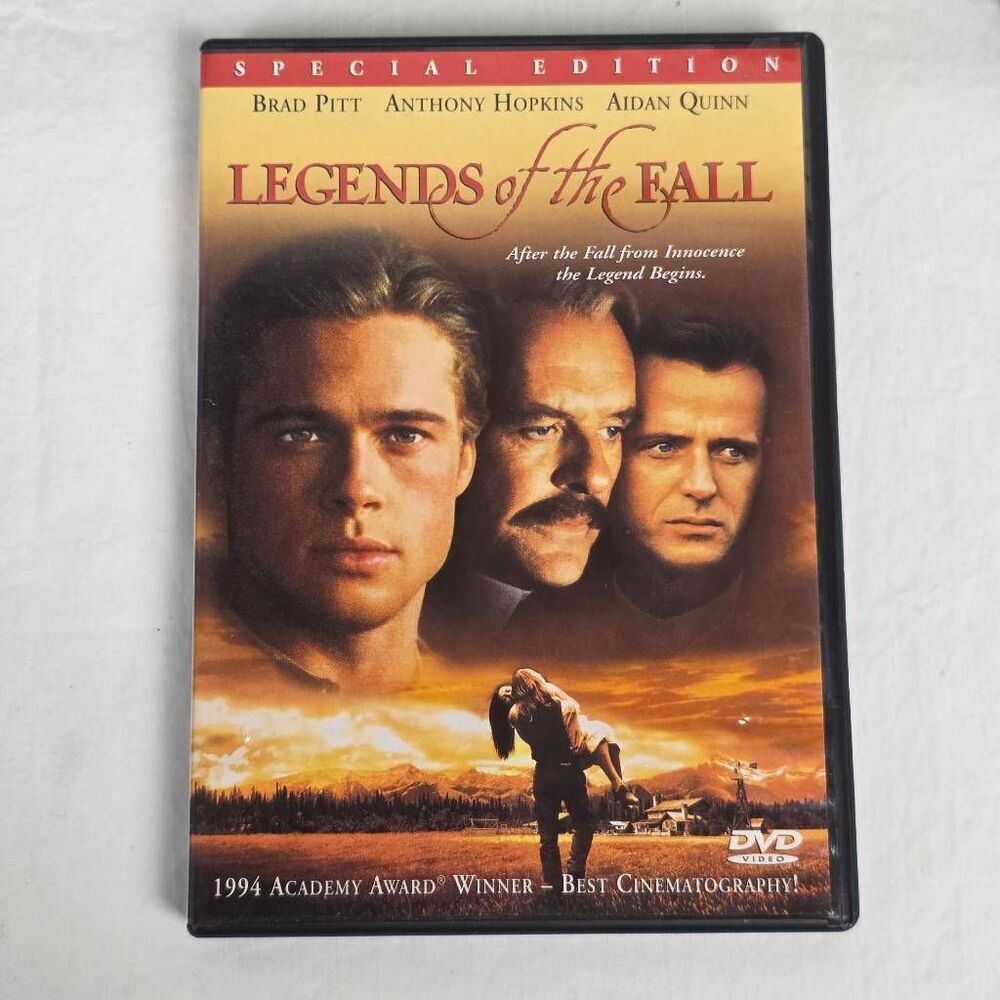 Legends of the Fall DVD Brad Pitt Special Edition
